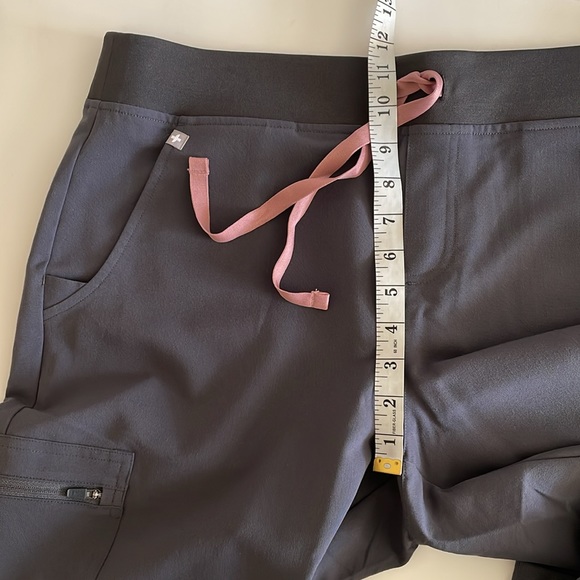 Figs Zamora 2.0 jogger srub pants charcoal gray size L - Picture 7 of 8